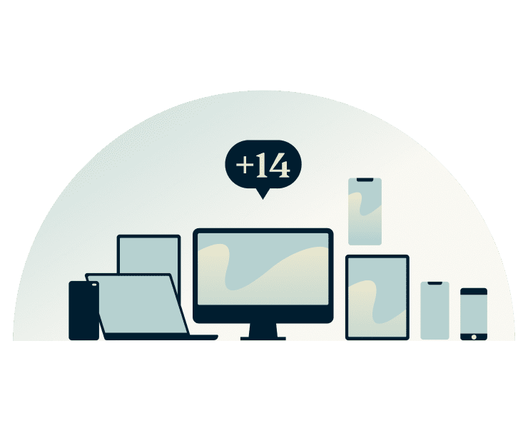 Up To 14 Devices Sky@2x 14