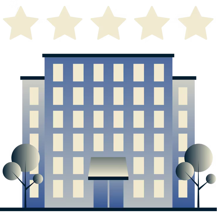 Hotel a 5 stelle.